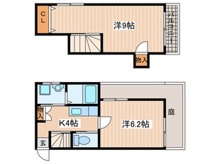 ﾘﾍﾞｱｰﾄﾞ西十日市の物件間取画像